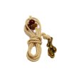 画像2: {FLYOVER} 三巴 Pendant top ＜Brass＞ (2)