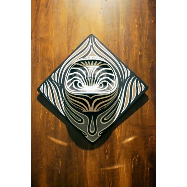 画像1: {仙台仮面展} DAHRMASK "TRIBE" GHOST (1)