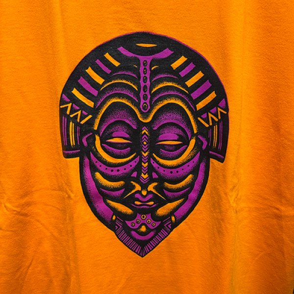画像2: {仙台仮面展} "仙台仮面展" S/S T-SHIRTS (ORANGE) (2)
