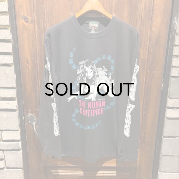 画像1:  {EROSTIKA} “ムカデ人間 xRockin’ Jelly Bean" Long Sleeve T-shirt (1)