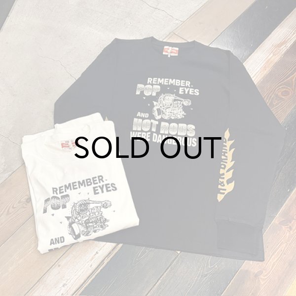 画像1: {POP EYES} REMEMBER EYES TEE LS (1)