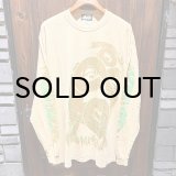 画像: {NO MAD NUMSKULL} "MASKMAN" L/S T-SHIRTS (XLsize)