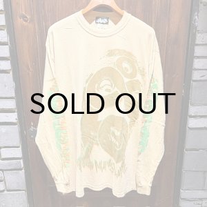 画像: {NO MAD NUMSKULL} "MASKMAN" L/S T-SHIRTS (XLsize)