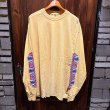 画像1: {NO MAD NUMSKULL} "Geometry" L/S T-SHIRTS (Mustard) (1)