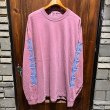画像1: {NO MAD NUMSKULL} "Geometry" L/S T-SHIRTS (Berry) (1)