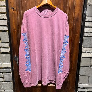 画像: {NO MAD NUMSKULL} "Geometry" L/S T-SHIRTS (Berry)