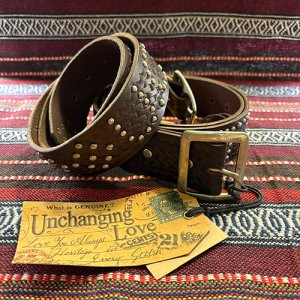 画像: {UNCHANGING LOVE} UCL TEDDY PROGRESSIVE Leather Belt TYPE２