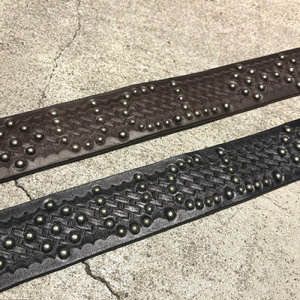 画像4: {UNCHANGING LOVE} UCL TEDDY PROGRESSIVE Leather Belt TYPE２ (4)