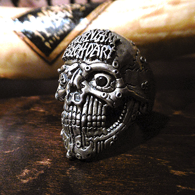 画像: {MOMENTARY PSYCHO ART} "DEMON FACE" - RING