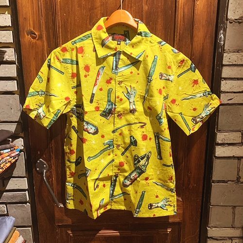 エロスティカ　DEADLY THINGS オープンシャツ EROSTIKA】エロスティカ “RAW GIRL SUMMER” SS OPEN SHIRT